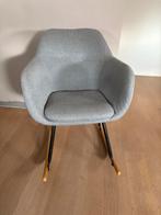 Schommelstoel Babykamer - Grijs, Huis en Inrichting, Fauteuils, Ophalen, Hout, 75 tot 100 cm, Zo goed als nieuw