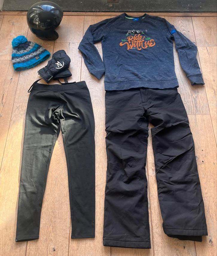 Ski snowboard spullen, Kleding | Heren, Wintersportkleding, Gedragen, Broek, Maat 46 (S) of kleiner, Ophalen of Verzenden