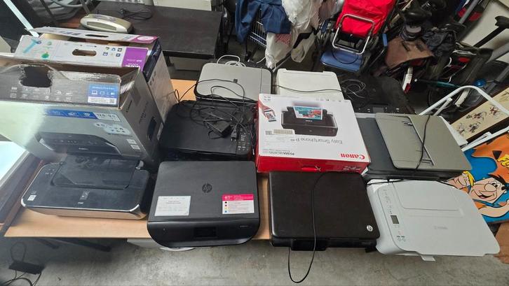 12 printers – vanaf €15 per stuk, Computers en Software, Printers, Zo goed als nieuw, Printer, Ophalen