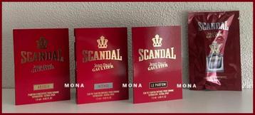 Scandal pour Homme set 4 parfum samples proefjes testers beschikbaar voor biedingen