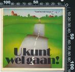 Sticker: PTT Telecommunicatie - U kunt wel gaan, Verzenden, Zo goed als nieuw, Bedrijf of Vereniging