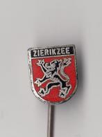 Zierikzee emaille Stadswapen speldje, Gebruikt, Niet vindbaar, Niet vindbaar, Speldje of Pin