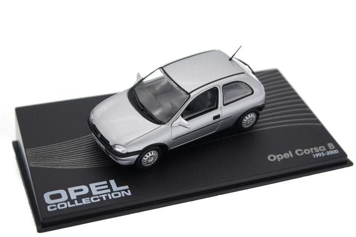 29437: Opel Corsa B - 1993-2000 - Atlas 1:43, Hobby en Vrije tijd, Modelauto's | 1:43, Zo goed als nieuw, Auto, Overige merken