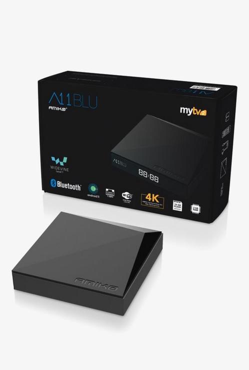 Amiko A11 BLU 4k UHD, Audio, Tv en Foto, Mediaspelers, Zo goed als nieuw, Zonder harde schijf, HDMI, Ophalen of Verzenden