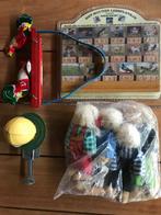 Blikken speelgoed, poppenhuis poppetjes, leesplankje, Ophalen of Verzenden