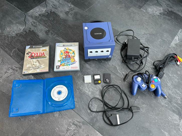 Nintendo Gamecube + Gameboy player met disc & Games, Spelcomputers en Games, Games | Nintendo GameCube, Zo goed als nieuw, Ophalen of Verzenden