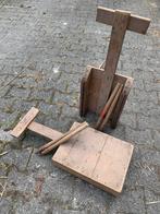 Oude Houten Prikslee, Antiek en Kunst, Ophalen of Verzenden