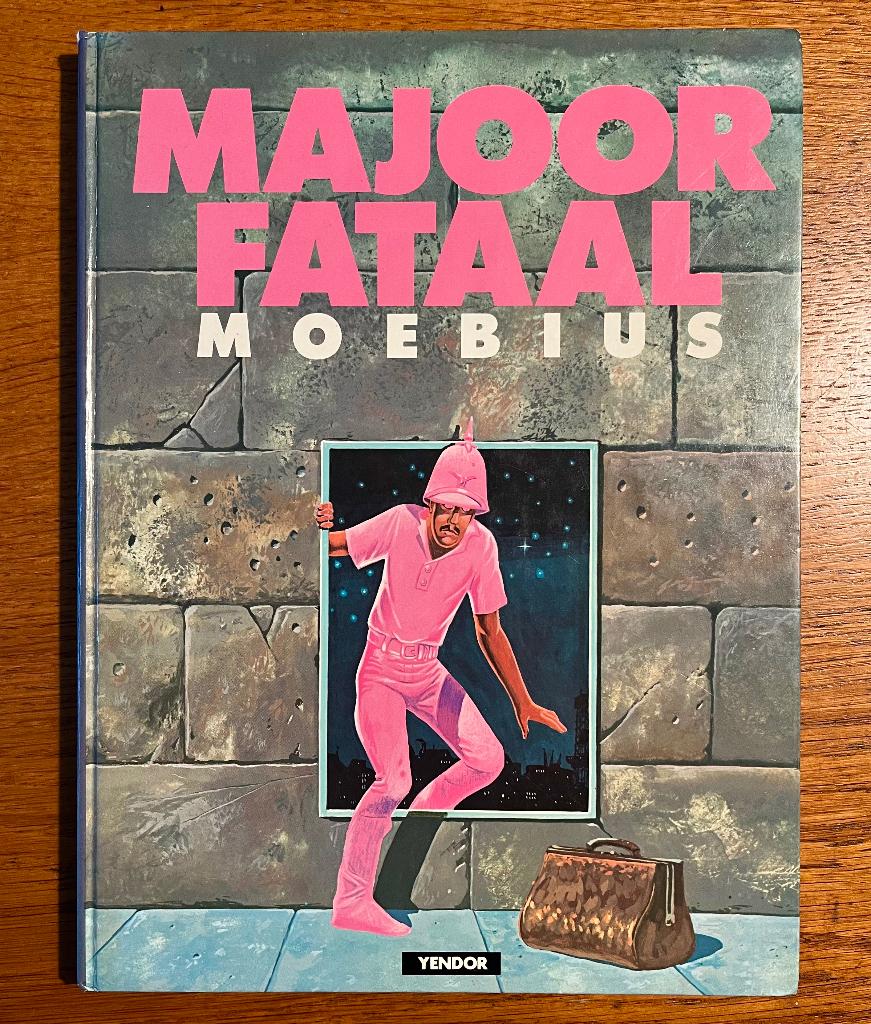 Moebius Majoor Fataal Hermetische Garage, Eén stripboek, Ophalen of Verzenden, Gelezen, Moebius (Jean Giraud)