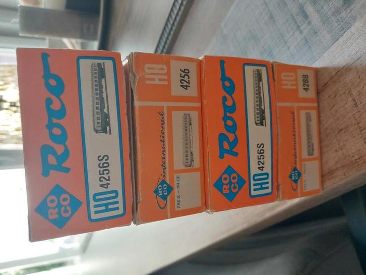 4 x Roco rijtuigen van DB, Hobby en Vrije tijd, Modeltreinen | H0, Gebruikt, Wagon, Gelijkstroom, Roco, Ophalen of Verzenden
