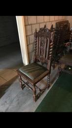 Antieke stoelen met gedraaide poten, Antiek en Kunst, Ophalen