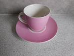 Kop en schotel Pastel Roze Douwe Egberts, Huis en Inrichting, Keuken | Servies, Ophalen of Verzenden, Zo goed als nieuw, Overige stijlen