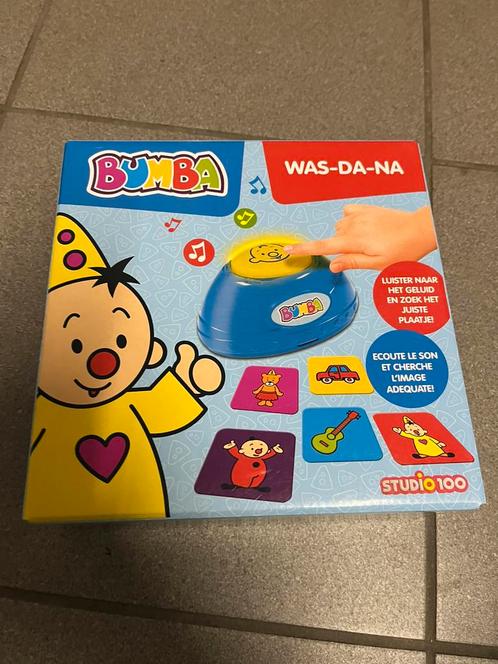 Bumba geluidenspel - ‘was-da-na’?, Kinderen en Baby's, Speelgoed | Educatief en Creatief, Zo goed als nieuw, Puzzelen, Taal en Lezen