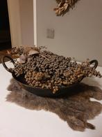 Originele Indiase kadai, Huis en Inrichting, Ophalen of Verzenden, Zo goed als nieuw, Rechthoekig