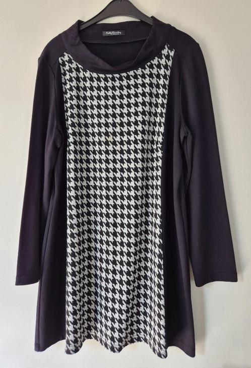 Betty Barclay lange Pied de Poule / zwarte trui Maat 46, Kleding | Dames, Truien en Vesten, Zo goed als nieuw, Maat 46/48 (XL) of groter