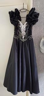 Vintage Trouwjurk size 8 Nieuwstaat Bruid 36, Verzenden, Zo goed als nieuw, Zwart, Trouwjurk