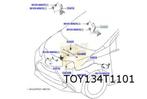 Toyota Aygo Motorkapscharnier Links Origineel! 534200H060, Auto-onderdelen, Nieuw, Ophalen of Verzenden, Toyota