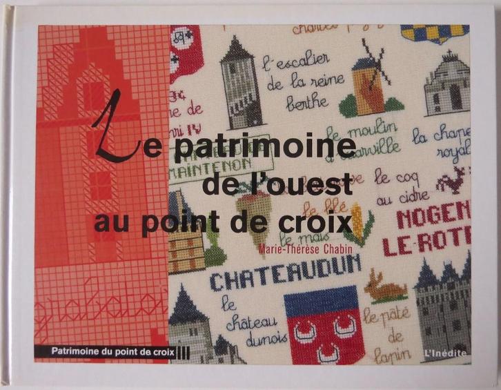 le patrimoine de l'ouest au point de croix, Hobby en Vrije tijd, Borduren en Borduurmachines, Zo goed als nieuw, Overige typen