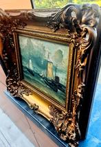 ScheveningenR/O MESDAG? maritiem antiek erfenis40x35, Antiek en Kunst, Kunst | Schilderijen | Klassiek, Ophalen