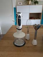 Braun 600w keukenmixer en staafmixmixer, Gebruikt, 3 snelheden of meer, Ophalen of Verzenden, Vaatwasserbestendig