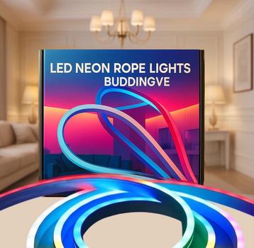 LED Neon Rope Lights 5M ledstrip waterdicht binnen/buiten beschikbaar voor biedingen