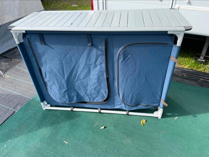 Camping kookkast, Caravans en Kamperen, Kampeermeubelen, Gebruikt, Campingkast, Ophalen of Verzenden