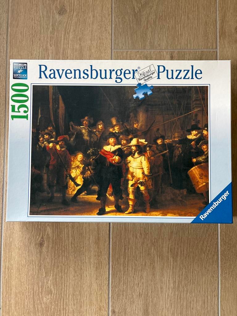 Ravensburger Nachtwacht Puzzel - 1500 Stukjes, Ophalen of Verzenden, 500 t/m 1500 stukjes, Zo goed als nieuw, Legpuzzel