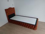 Boxspring Eenpersoonsbed met opbergruimte, Huis en Inrichting, Slaapkamer | Boxsprings, Ophalen, Gebruikt, 90 cm, Eenpersoons