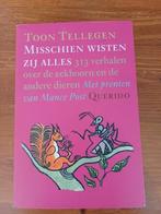 Toon Tellegen - Misschien wisten zij alles, Ophalen, Fictie algemeen, Zo goed als nieuw, Toon Tellegen