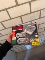 Snes classic mini, Spelcomputers en Games, Spelcomputers | Nintendo Super NES, Ophalen of Verzenden, Zo goed als nieuw, Met 2 controllers