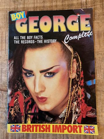 Magazine uit 1984 collectors item Boy George vintage