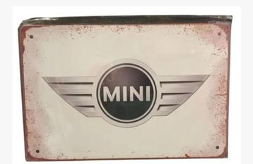 Mini Logo Metalen Bord - 20x30cm beschikbaar voor biedingen