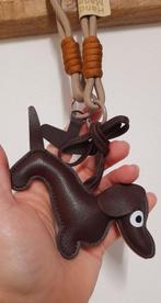 Bruine teckle autosleutel handtas accessoire stevig, Verzenden, Nieuw