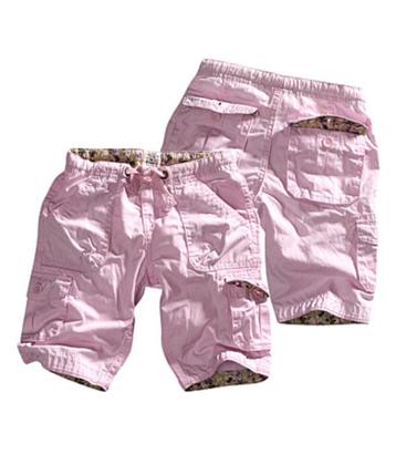H&M licht roze bermuda short shorts capribroek knickers 110 beschikbaar voor biedingen
