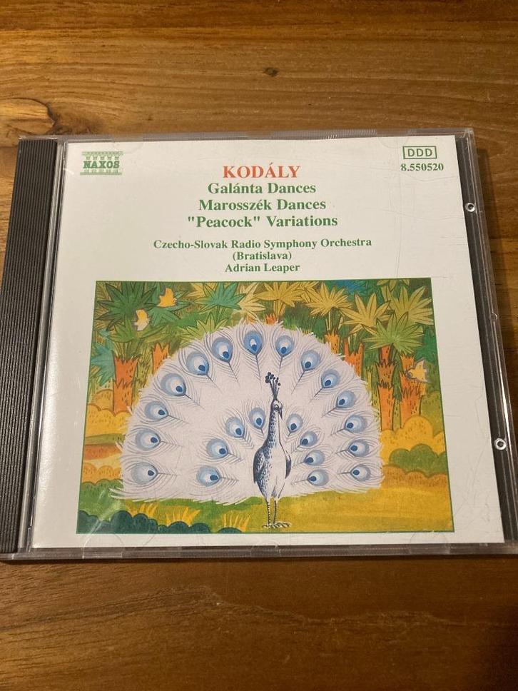 Kodaly - Galanta dances / Peacock variations, Cd's en Dvd's, Cd's | Klassiek, Zo goed als nieuw, Orkest of Ballet, Classicisme