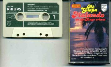 Malando en zijn Tango orkest Olé Guapa 12 nrs cassette ZGAN beschikbaar voor biedingen
