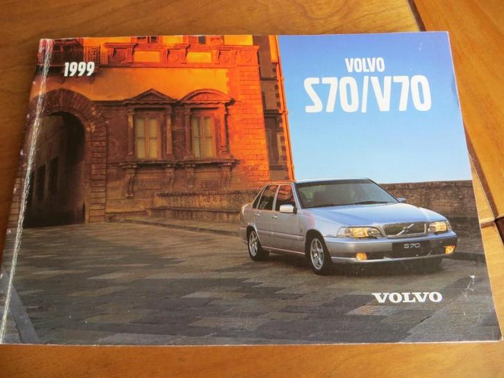 Instructieboek Volvo S70, Volvo V70 1998- 1999 incl. audio, Auto diversen, Handleidingen en Instructieboekjes, Ophalen of Verzenden
