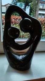 Zeepsteen/ Shona Beeld 'Moeder & Kind' - D. Ndoro - Zimbabwe, Antiek en Kunst, Ophalen of Verzenden