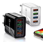 USB Quick Charge 3.0 universele snel oplader met 4 poorten, Ophalen, Nieuw, Overige merken