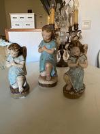 Setje van 3 prachtige engelen, Antiek en Kunst, Antiek | Porselein, Ophalen of Verzenden