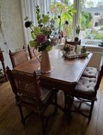 Antieke eettafel met stoelen, Antiek en Kunst, Antiek | Meubels | Tafels, Ophalen