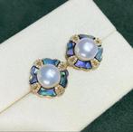 Oorbellen pearls, Sieraden, Tassen en Uiterlijk, Ophalen of Verzenden, Nieuw, Zilver, Overige materialen