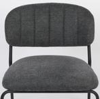 Donkergrijs Jolien Fauteuil Lounge Chair NIEUW, Ophalen of Verzenden, Nieuw