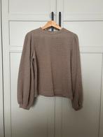 Costes top trui met ballonmouwen bruin maat L, Ophalen of Verzenden, Zo goed als nieuw, Maat 38/40 (M), Bruin
