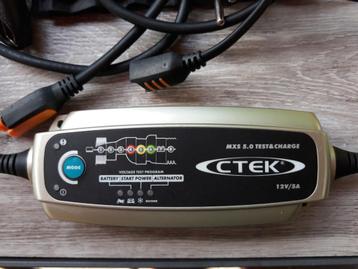 CTEK MXS 5.0 TEST & CHARGE beschikbaar voor biedingen