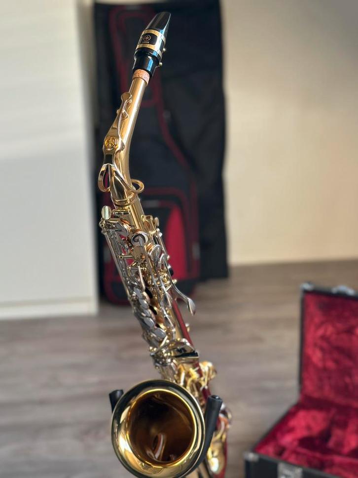 Yamaha alt saxofoon YAS-25, Muziek en Instrumenten, Blaasinstrumenten | Saxofoons, Gebruikt, Alt, Met koffer, Ophalen