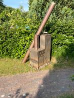 RVS Hottub kachel hout gestookt, Ophalen, Gebruikt
