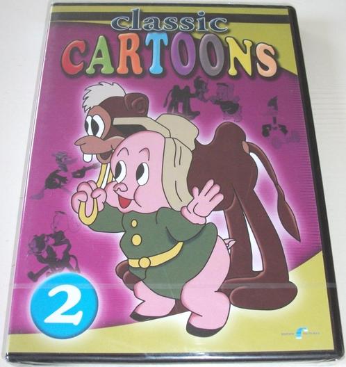 Dvd *** CLASSIC CARTOONS *** Deel 2 *NIEUW*, Cd's en Dvd's, Dvd's | Kinderen en Jeugd, Nieuw in verpakking, Tv fictie, Komedie