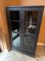 IKEA - Havsta - Vitrine Kast - Massief Grenen, Ophalen, Met deur(en), 50 tot 100 cm, Zo goed als nieuw