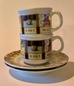 Aap Noot Mies kopjes en schotels van Wolters-Noordhoff, Huis en Inrichting, Keuken | Servies, Ophalen of Verzenden, Zo goed als nieuw