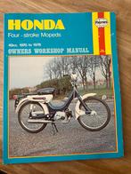 Honda Four-stroke Mopeds Haynes Manual 1970-1978, Ophalen of Verzenden, Gelezen, Merk of Model